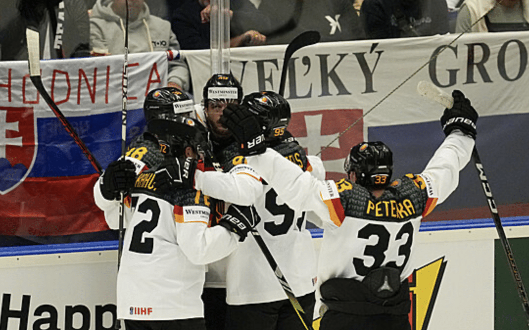 Eishockey Weltmeisterschaft: Deutschland schlägt die Slowakei 6:4