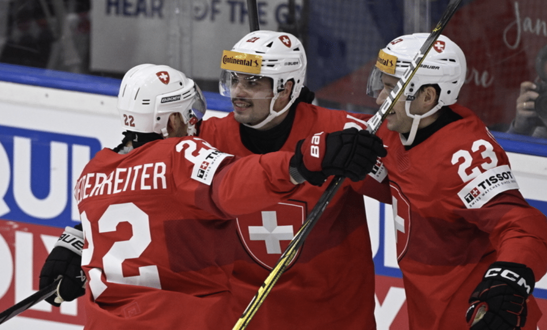 Eishockey-Weltmeisterschaft: Die Schweizer besiegten Großbritannien mit 3:0!