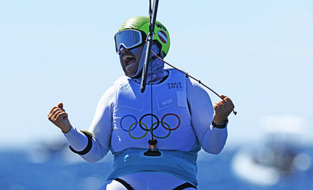 Olympisches Gold für Bontus bei den Kitesurfern! Bravo!