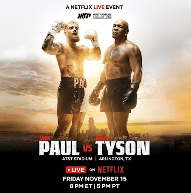 Mike Tyson vs Jake Paul!